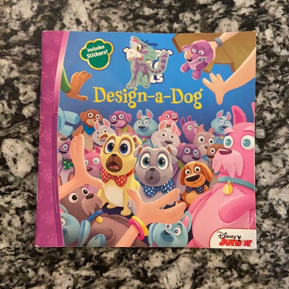 Disney Puppy Dog Pals Book.